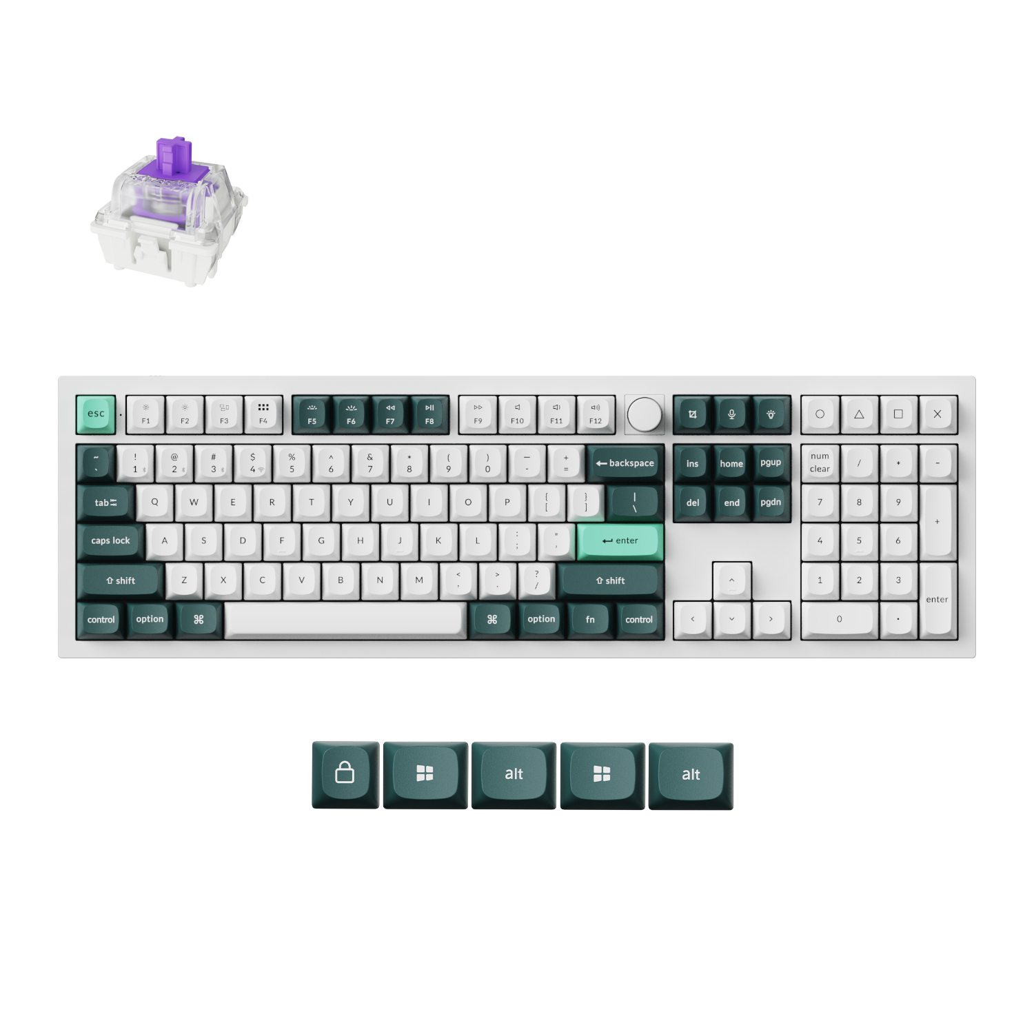 Q6H-P1_Keychron-Q6-HE-QMK-Full-size-Wireless-Custom-Mechanical-Keyboard-Nebula-Switch-–-Shell-White_wr_01a.jpg
